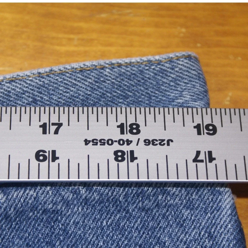 Vintage Y2K Tommy Hilfiger Jeans Mens 40x30 Blue Denim Straight Leg 0991507N
